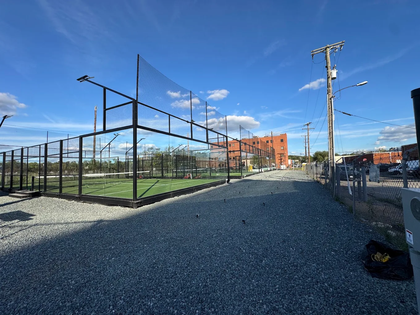 Padel Garten by Glassbox Padel Club